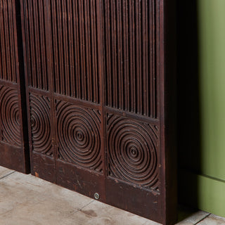 Sherrill Broudy Mahogany Panelcarve Doors