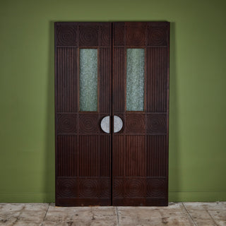 Sherrill Broudy Mahogany Panelcarve Doors