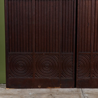 Sherrill Broudy Mahogany Panelcarve Doors