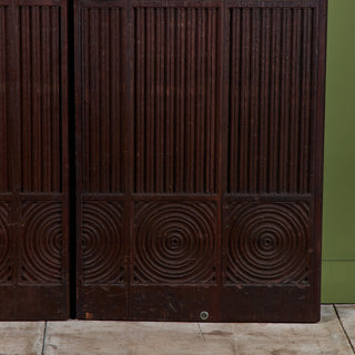 Sherrill Broudy Mahogany Panelcarve Doors