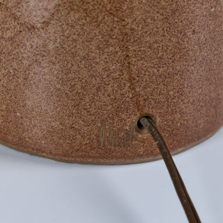 Pair of Speckle Glazed Gordon & Jane Martz Ceramic Lamps for Marshall Studios