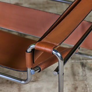 Pair of Wassily Lounge Chairs by Marcel Breuer for Knoll