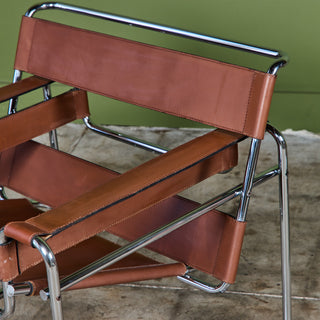 Pair of Wassily Lounge Chairs by Marcel Breuer for Knoll