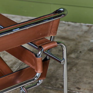 Pair of Wassily Lounge Chairs by Marcel Breuer for Knoll