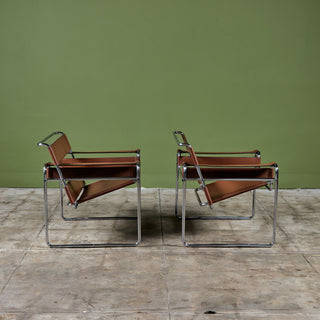 Pair of Wassily Lounge Chairs by Marcel Breuer for Knoll