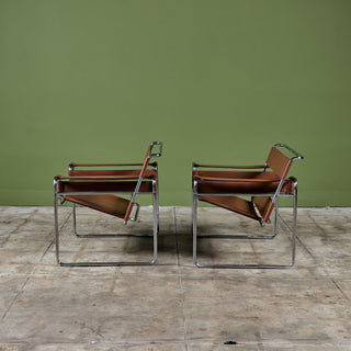 Pair of Wassily Lounge Chairs by Marcel Breuer for Knoll