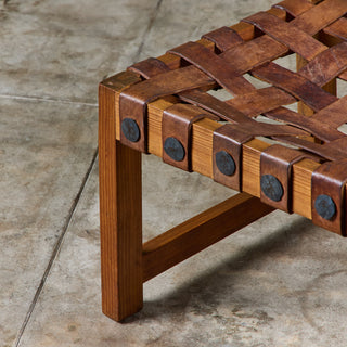 William Spratling Woven Leather Strap Chair for Artes de México Internacionales, S.A.