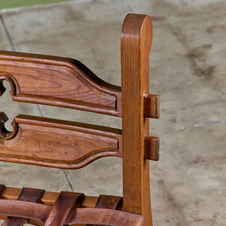 William Spratling Woven Leather Strap Chair for Artes de México Internacionales, S.A.