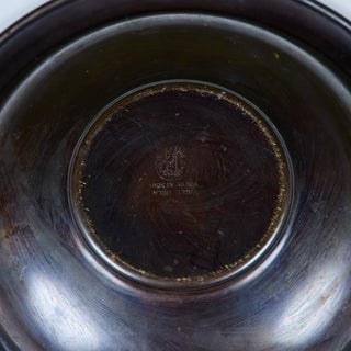 Pal-Bell Bronze Lidded Floral Bowl