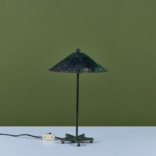 Frank Nightingale Style Brutalist Table Lamp