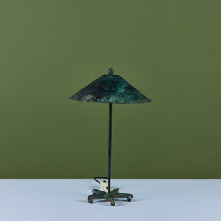 Frank Nightingale Style Brutalist Table Lamp