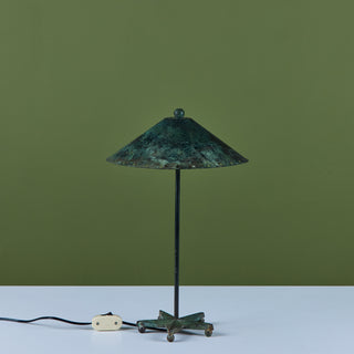 Frank Nightingale Style Brutalist Table Lamp
