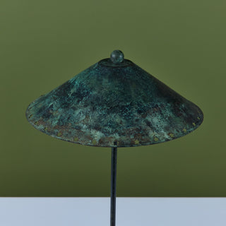 Frank Nightingale Style Brutalist Table Lamp