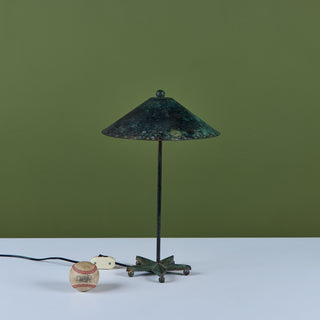 Frank Nightingale Style Brutalist Table Lamp