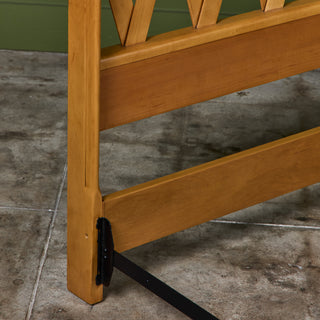 Paul Frankl Full Size Maple Bed Frame for Johnson Furniture Co.