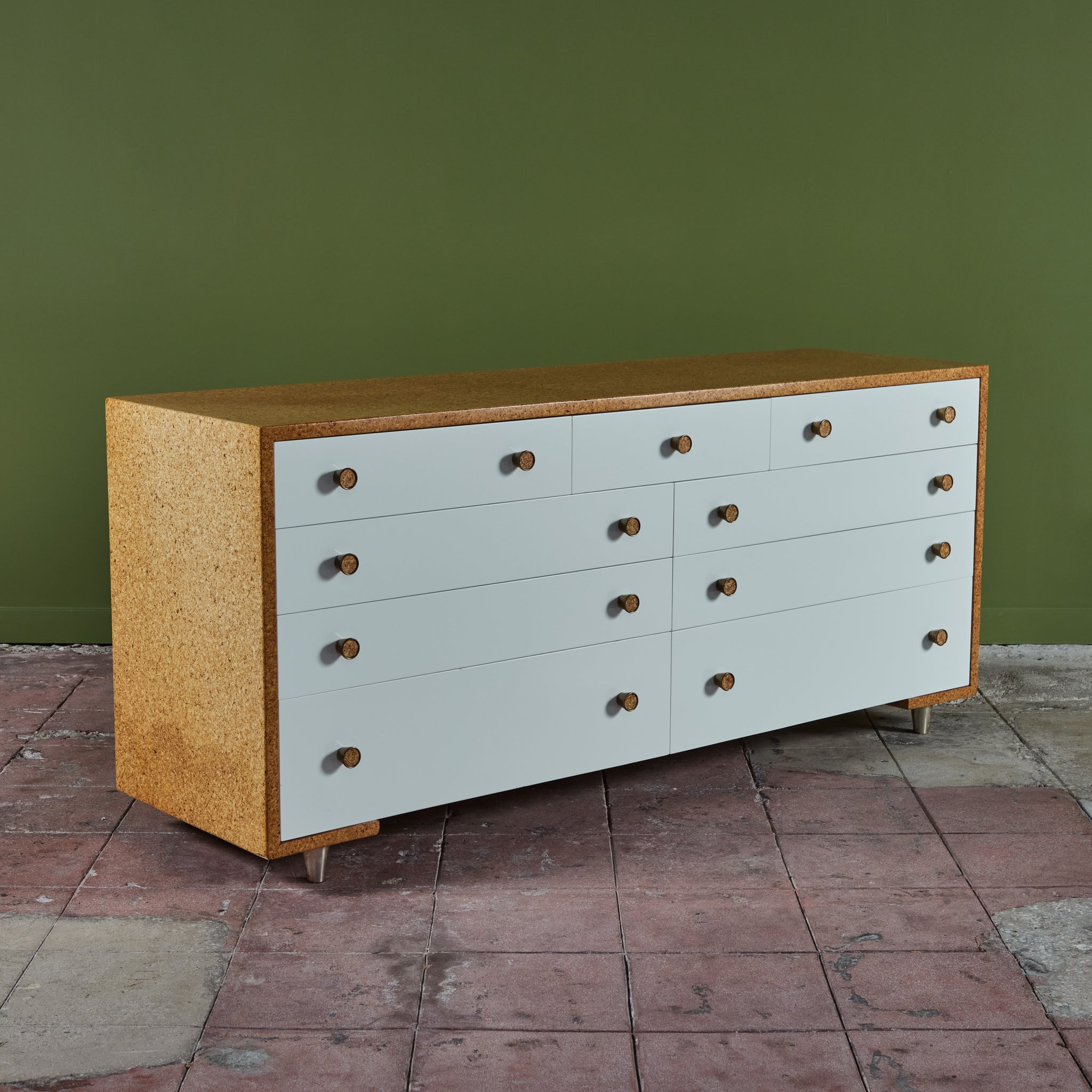 Paul Frankl Cork Dresser for Johnson Furniture Co.