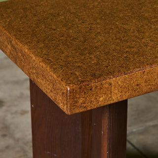 Paul Frankl Cork Console Table for Johnson Furniture Co.