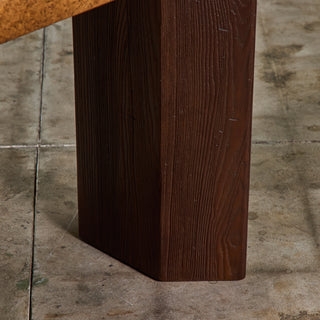 Paul Frankl Cork Console Table for Johnson Furniture Co.