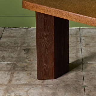 Paul Frankl Cork Console Table for Johnson Furniture Co.