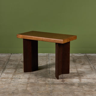 Paul Frankl Cork Console Table for Johnson Furniture Co.