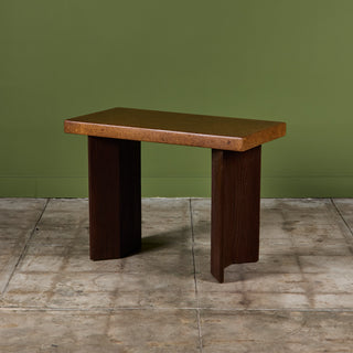 Paul Frankl Cork Console Table for Johnson Furniture Co.