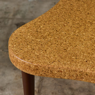 Paul Frankl Amoeba Cork Card Table for Johnson Furniture Co.