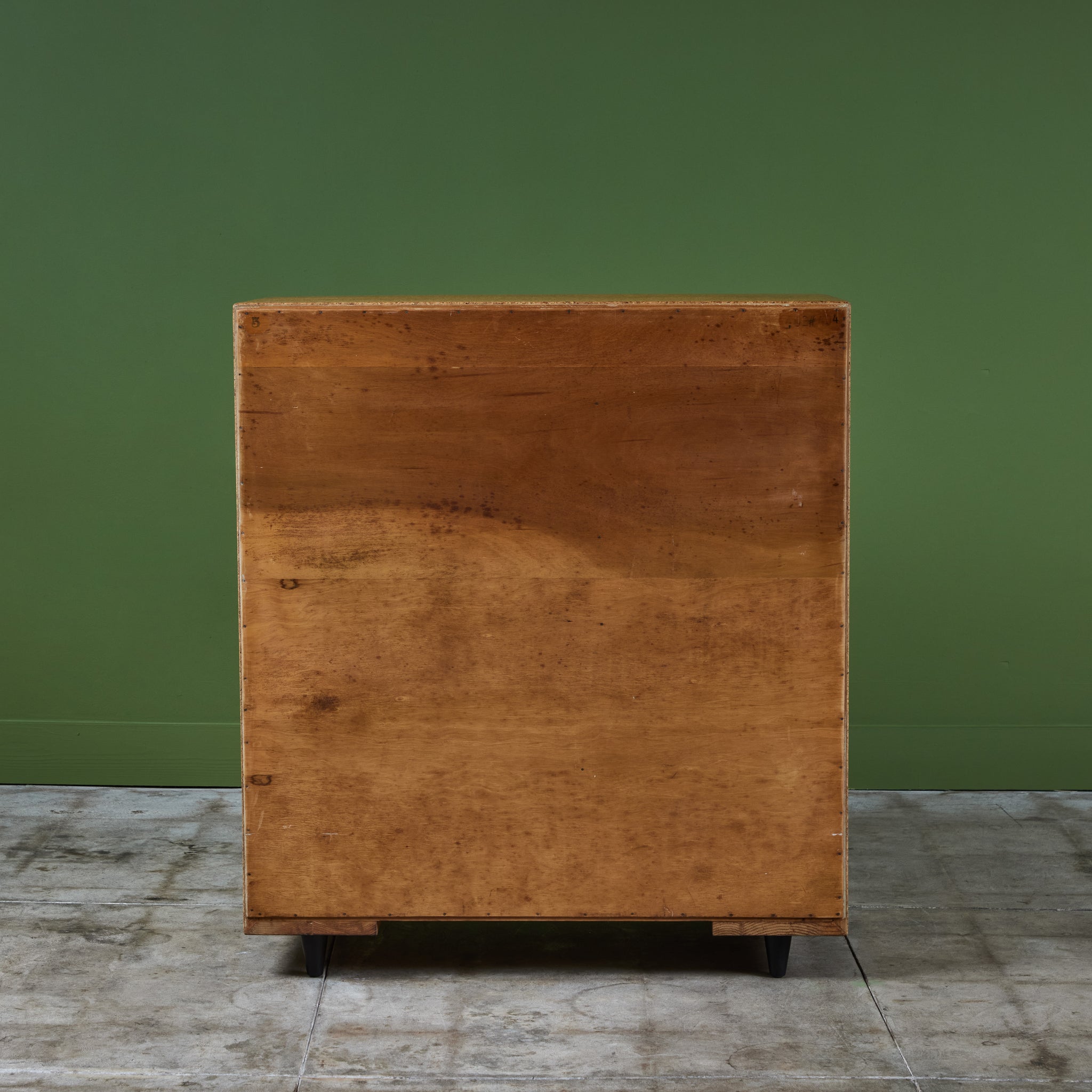 Paul Frankl Cork Highboy Dresser for Johnson Furniture Co.