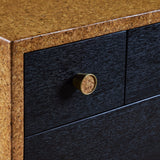 Paul Frankl Cork Highboy Dresser for Johnson Furniture Co.