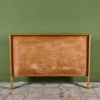 Paul Laszlo "Basket Weave" Headboard for Brown Saltman