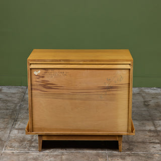 Paul Laszlo Petite "Basket Weave" Dresser for Brown Saltman