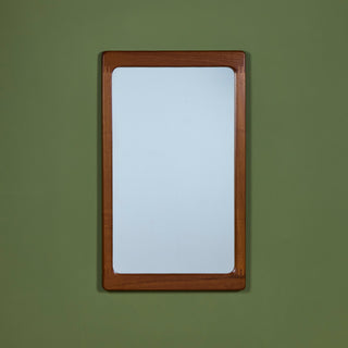 Pedersen and Hansen Teak Wall Mirror