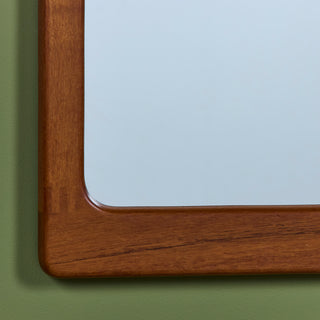 Pedersen and Hansen Teak Wall Mirror