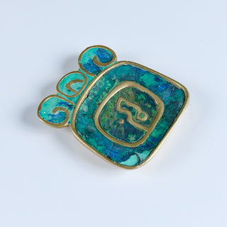 Pepe Mendoza Mexican Modern Cloisonné Ashtray