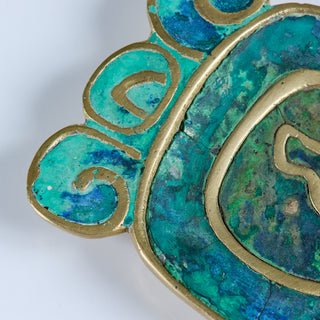 Pepe Mendoza Mexican Modern Cloisonné Ashtray