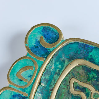 Pepe Mendoza Mexican Modern Cloisonné Ashtray