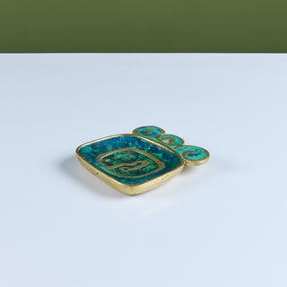 Pepe Mendoza Mexican Modern Cloisonné Ashtray