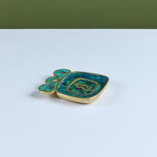 Pepe Mendoza Mexican Modern Cloisonné Ashtray