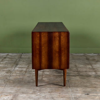 Rosewood Tambour Door Credenza by Bernhard Pedersen & Son