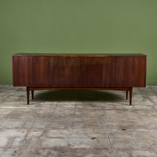 Rosewood Tambour Door Credenza by Bernhard Pedersen & Son
