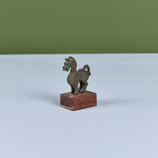 Alva Studios Replica Miniature Bronze Han Dynasty Horse