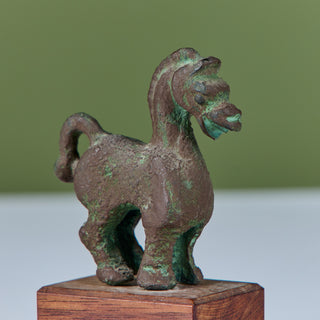 Alva Studios Replica Miniature Bronze Han Dynasty Horse