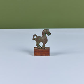 Alva Studios Replica Miniature Bronze Han Dynasty Horse