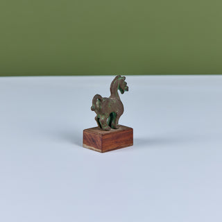 Alva Studios Replica Miniature Bronze Han Dynasty Horse