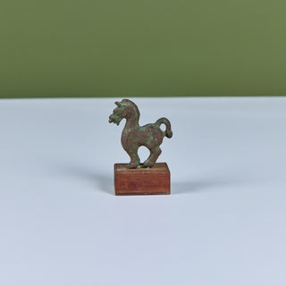 Alva Studios Replica Miniature Bronze Han Dynasty Horse