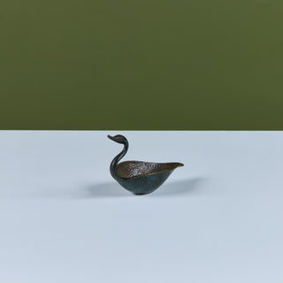 Pal-Bell Cast Bronze Swan Catchall