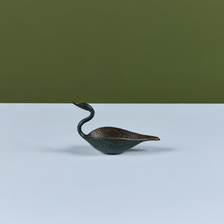 Pal-Bell Cast Bronze Swan Catchall