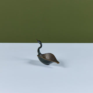 Pal-Bell Cast Bronze Swan Catchall