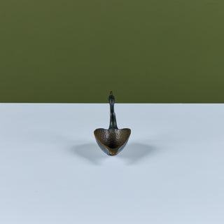 Pal-Bell Cast Bronze Swan Catchall