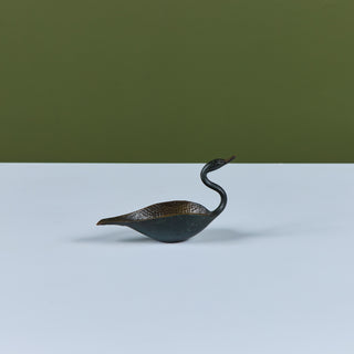 Pal-Bell Cast Bronze Swan Catchall