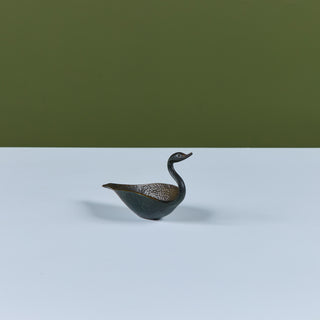 Pal-Bell Cast Bronze Swan Catchall